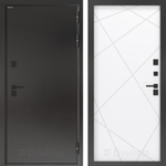 Дверь с терморазрывом Входная Бункер BN-10 Тепло Плюс ФЛ-291 Белый Софт,