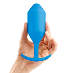 b-vibe Snug Plug 5 - Анальная пробка для ношения