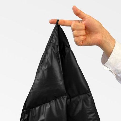 Дорожный плед-пончо пуховый 130х170 German Grass Travel Plaid Черный