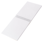 Скетчбук А5 60л., "Ice cream", 100 г/м2, Alingar, гребень, мелованный картон,, жёсткая подложка, офсет