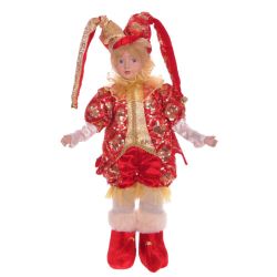 GAEM Игрушка набивная "Клоун" (муз, движ), L15 W11 H43 см