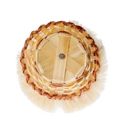 GAEM Art DO-022 Домовик магнит в соломенной шляпе мал. - Вариант A