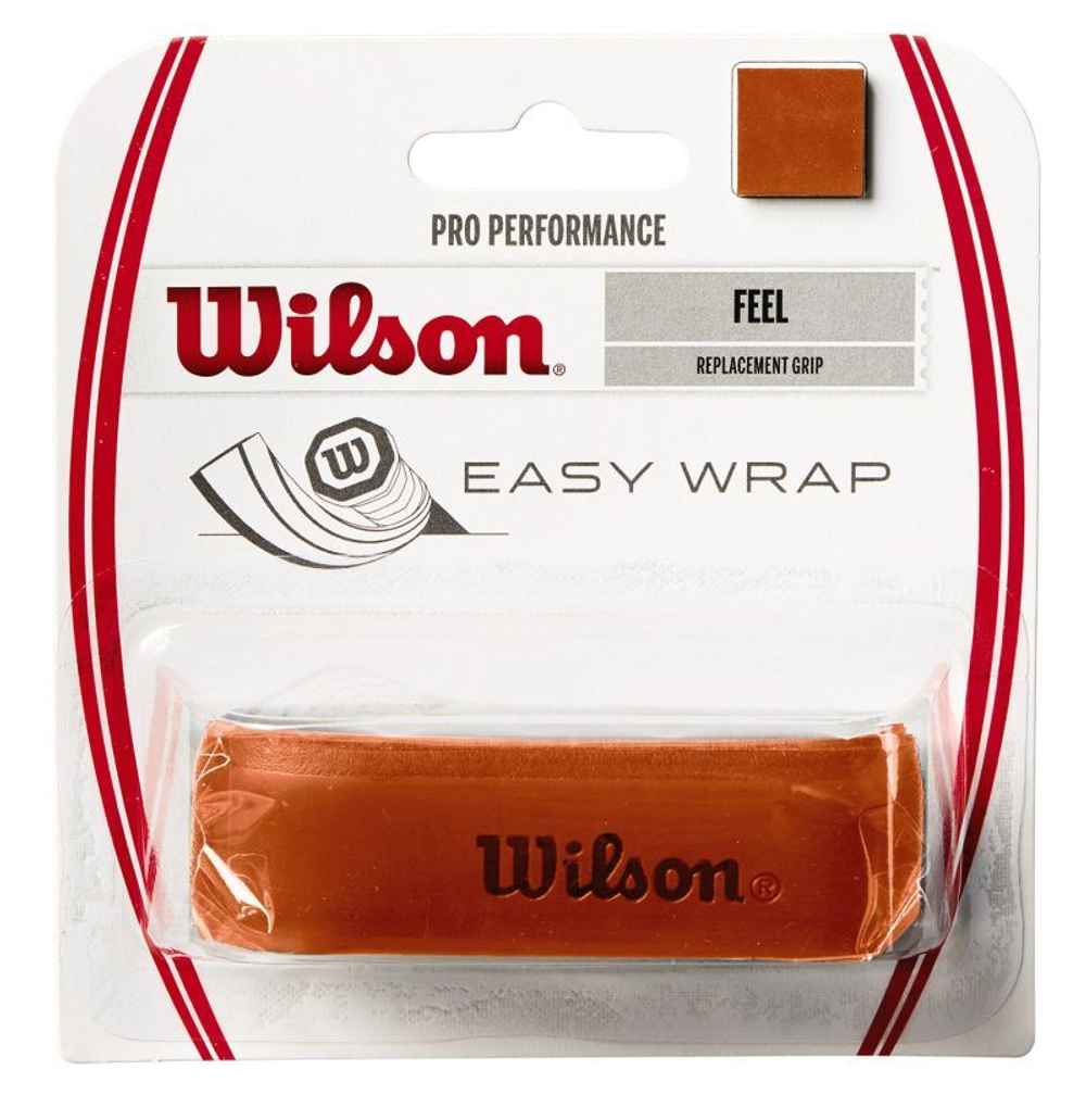 Теннисные намотки базовые Wilson Pro Performance Grip (1P) - Коричневый