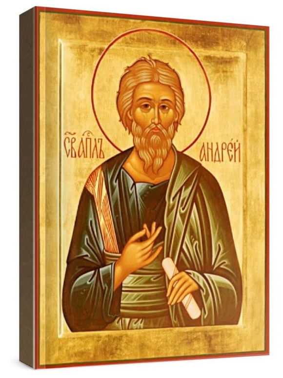 Андрей Первозванный (рукописная икона)