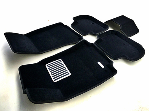 Коврики салона для INFINITI Q 30/QX30 (2017-) Euromat 3D Lux черные. Арт. EM3D-002814