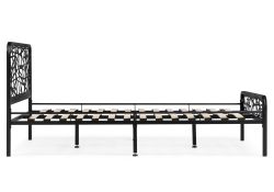 Полутораспальная кровать Кубо 120х200 черный