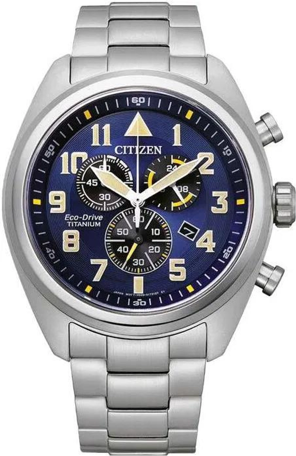 Мужские японские наручные часы Citizen AT2480-81L
