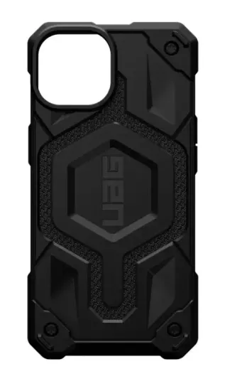 Чехол с поддержкой MAGSAFE Uag Monarch Pro для iPhone 14 6.1", цвет чёрный (Kevlar-Black)