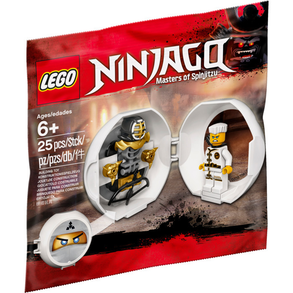 LEGO Ninjago: Тренировочная капсула Зейна 5005230 — Zane's Kendo Training Pod polybag — Лего Ниндзяго