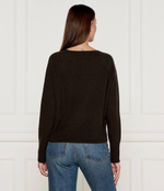 Хлопковый свитер Marella - черный(33663252)