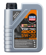 Liqui moly НС-синтетическое моторное масло Top Tec 4200 5W-30 New Generation 1л