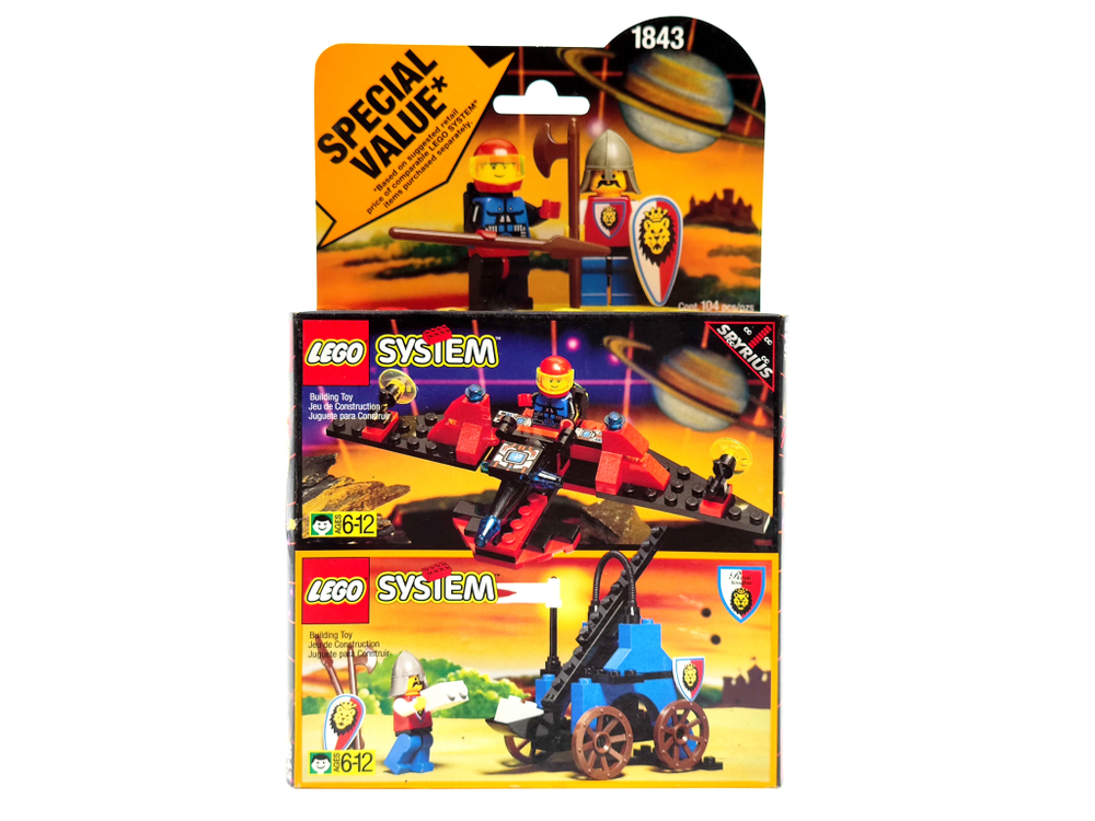 Конструктор LEGO 1843 Космос / Замок касл Value Pack