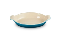 Le Creuset - Форма для выпечки 28см, овальная, темно-бирюзовая. / артикул   61105286420006  / GTIN 630870319683