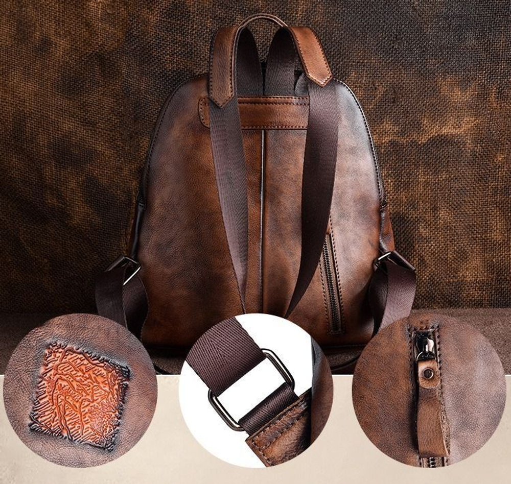 Женский рюкзак из натуральной кожи КожаноFF