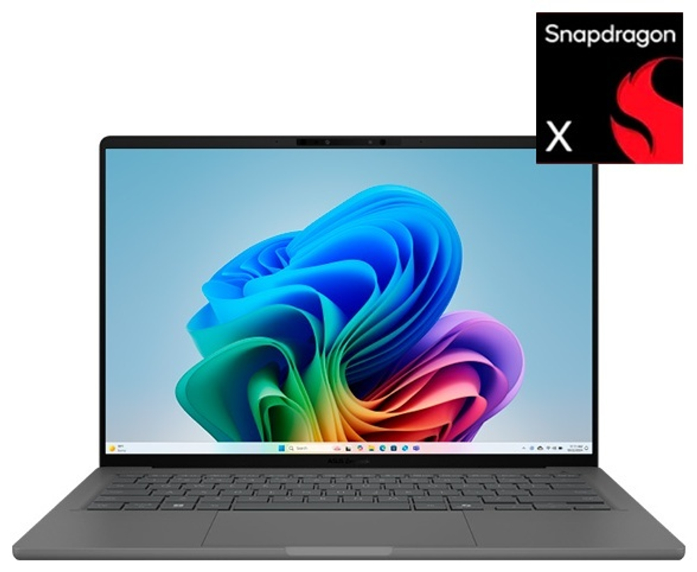 Ноутбук ASUS Zenbook A14 Copilot+ PC 14" / 16 Гб / SSD 512 Гб / Win 11 / UX3407QA-QD365W / 90NB1502-M00MR0