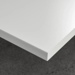 Письменный стол с регулировкой по высоте - IKEA MITTZON/МИТТЗОН ИКЕА, 160х80х65-85 см, белый