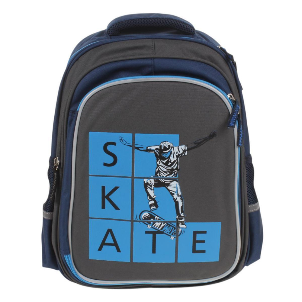 Рюкзак 2 отд. 29х38.5х13.5см, формоуст.спинка "Скейт трюк" (Феникс+)