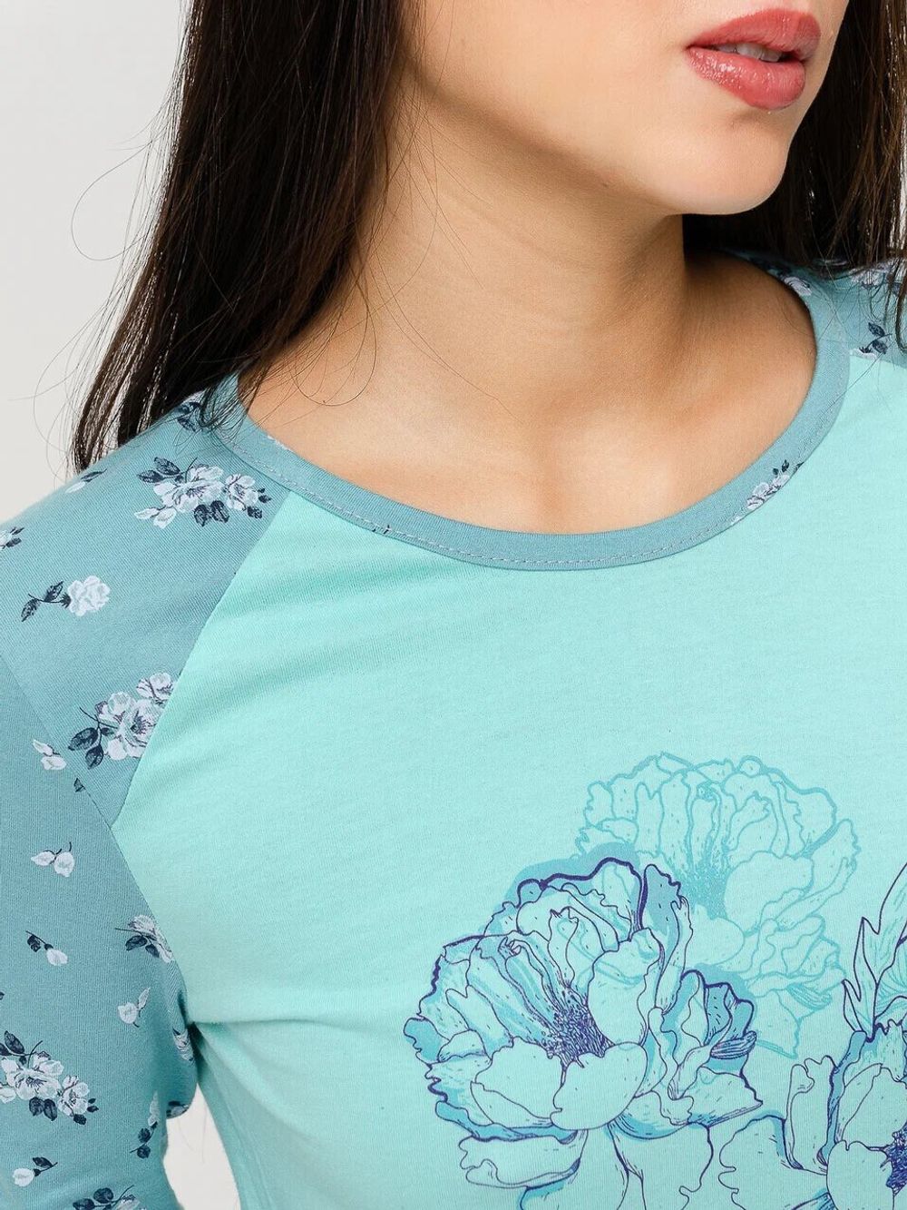 Уют костюм (ментол) Lena Basco (Акция)