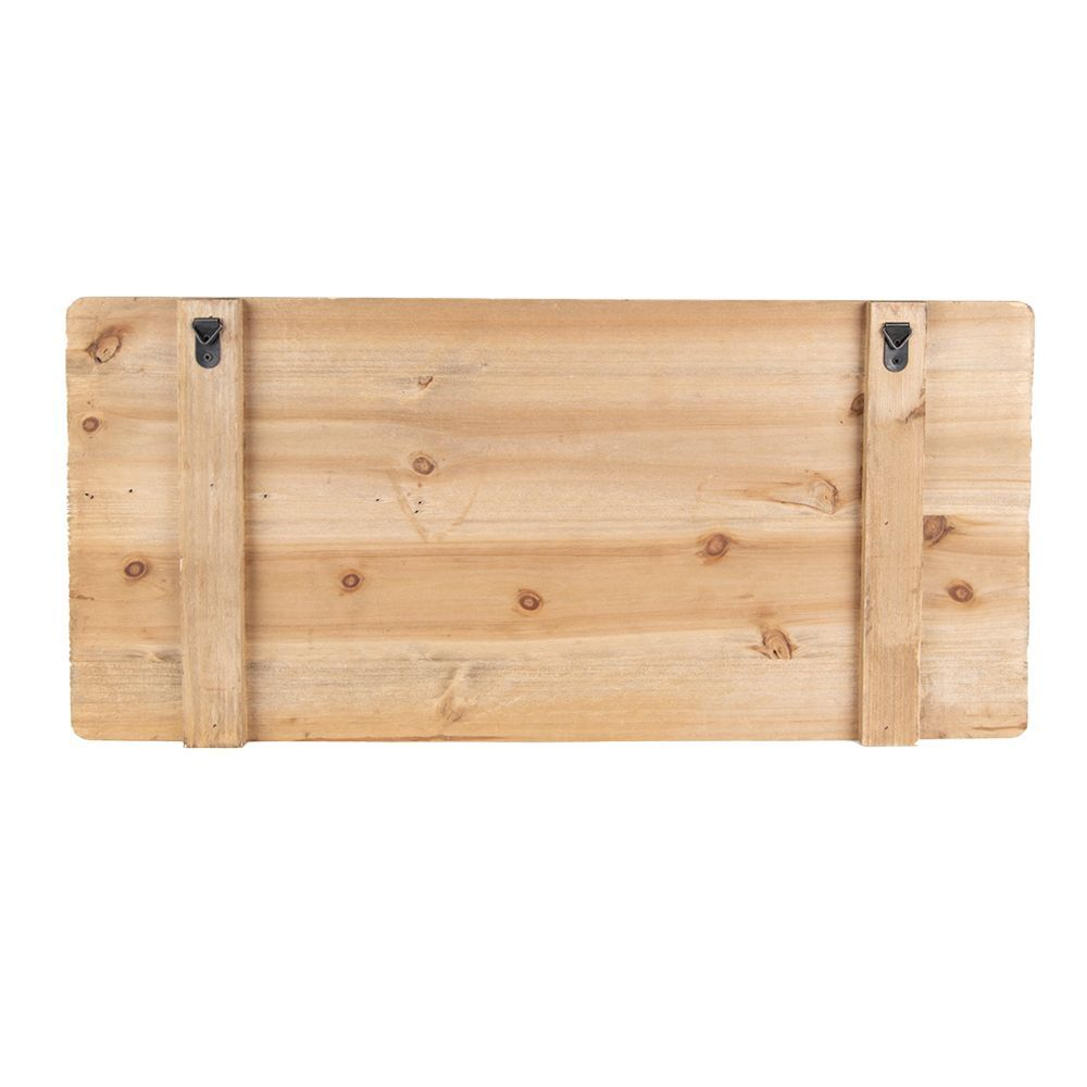 Полка "Алексис" 58x11x28см Дерево, металл