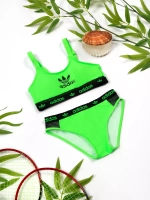 Купальник раздельный спортивный с топом Adidas