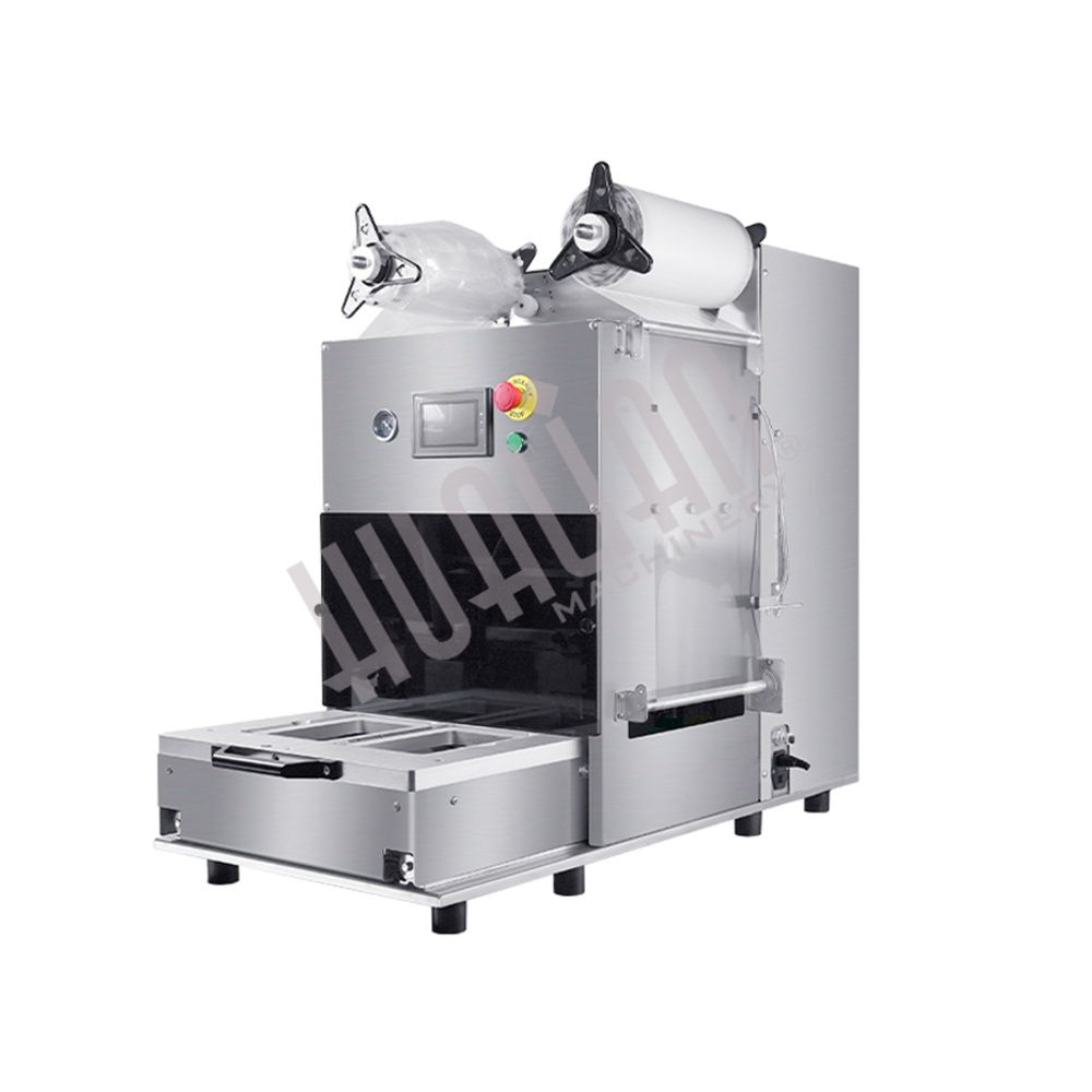 Вакуумный запайщик лотков с газонаполнением EV-272 (187*137*120 мм, 2 лотка за цикл)