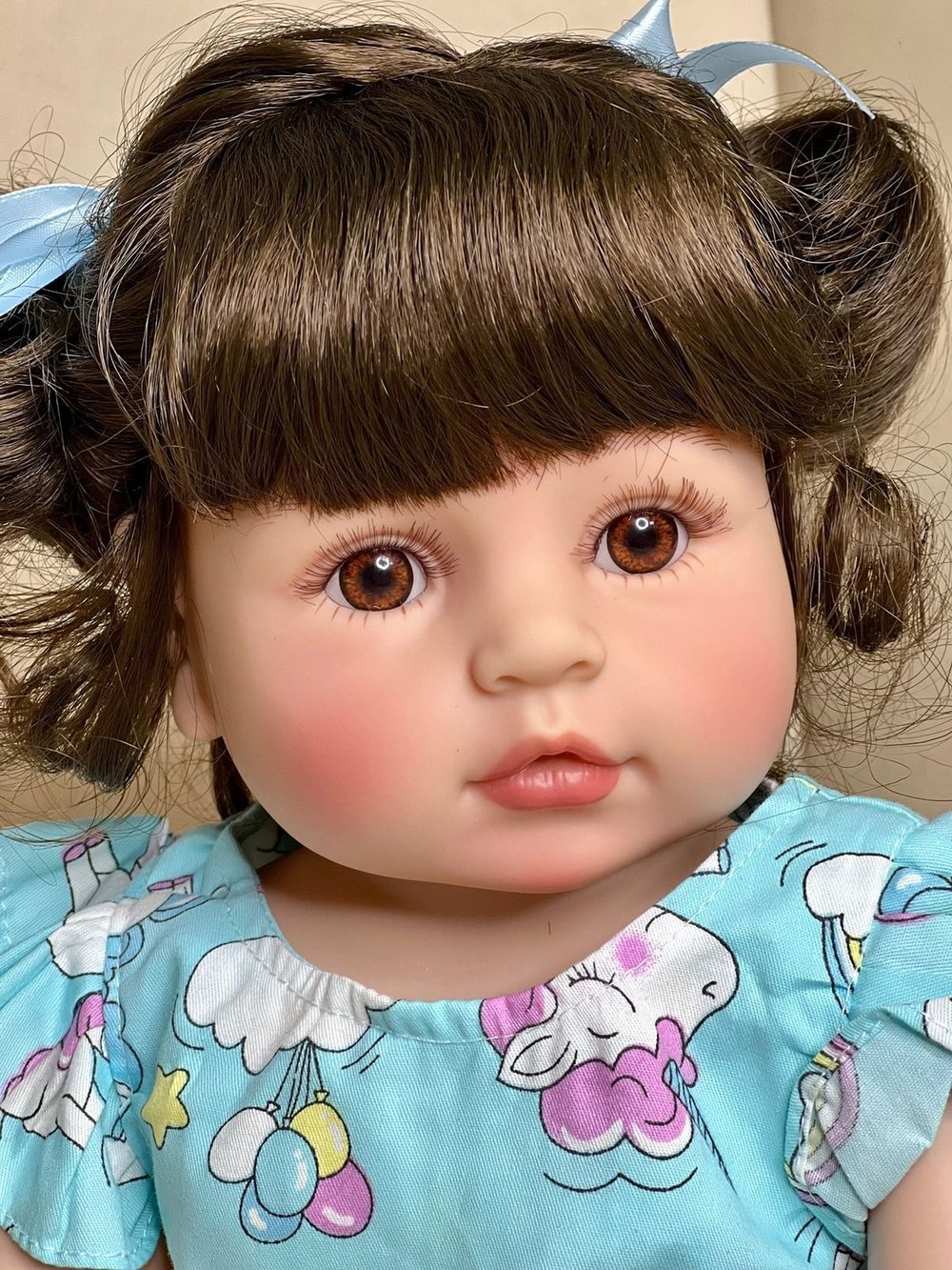 Кукла Реборн виниловая 48см в пакете (FA-069)