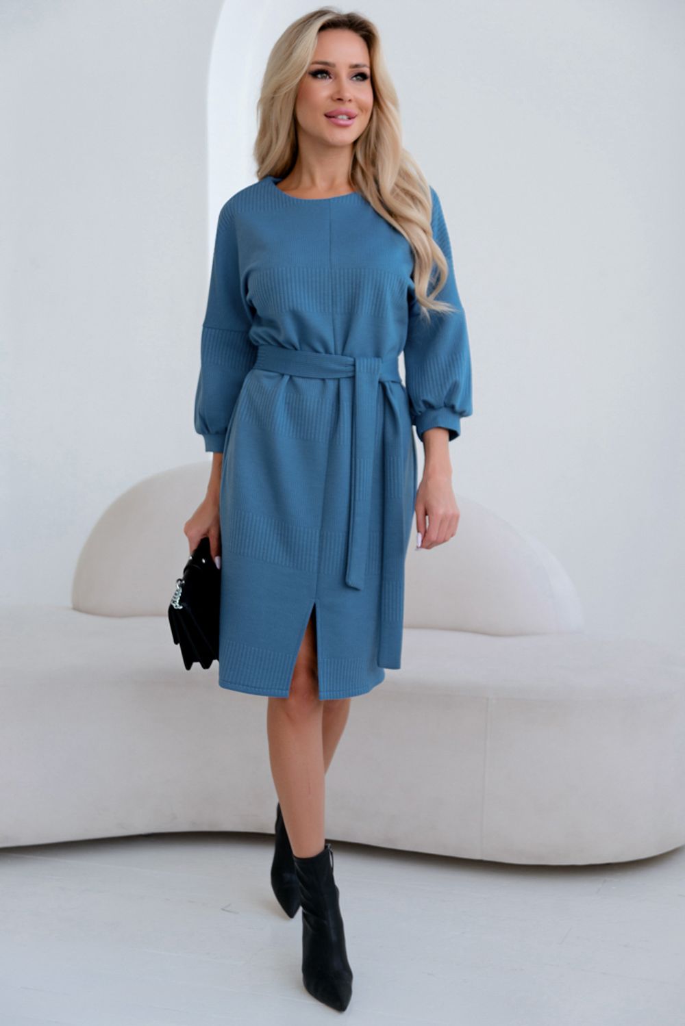 Платье Сара (голубой) Р11-989/2 Nikol (Акция)