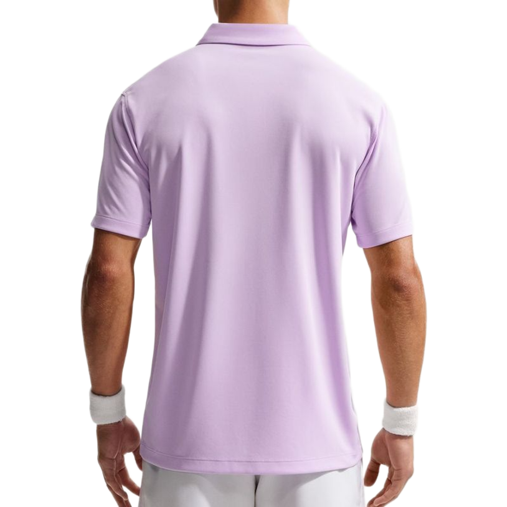 Теннисное поло Nike Court Dri-Fit Solid - violet mist/black