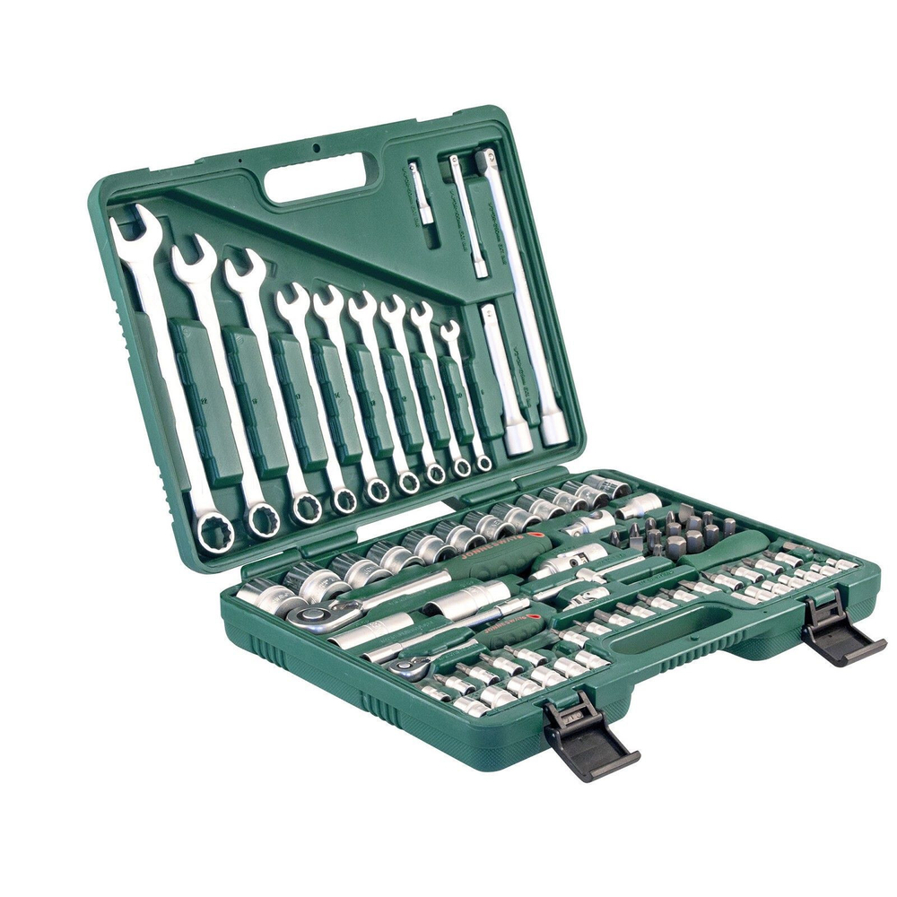 Универсальный набор инструментов JONNESWAY 1/2" и 1/4" 82 предмета