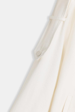 ZARA КУРТКА С ВОРОТНИКОМ-СТОЙКОЙ, ЖЕЛТОВАТО-БЕЛЫЙ