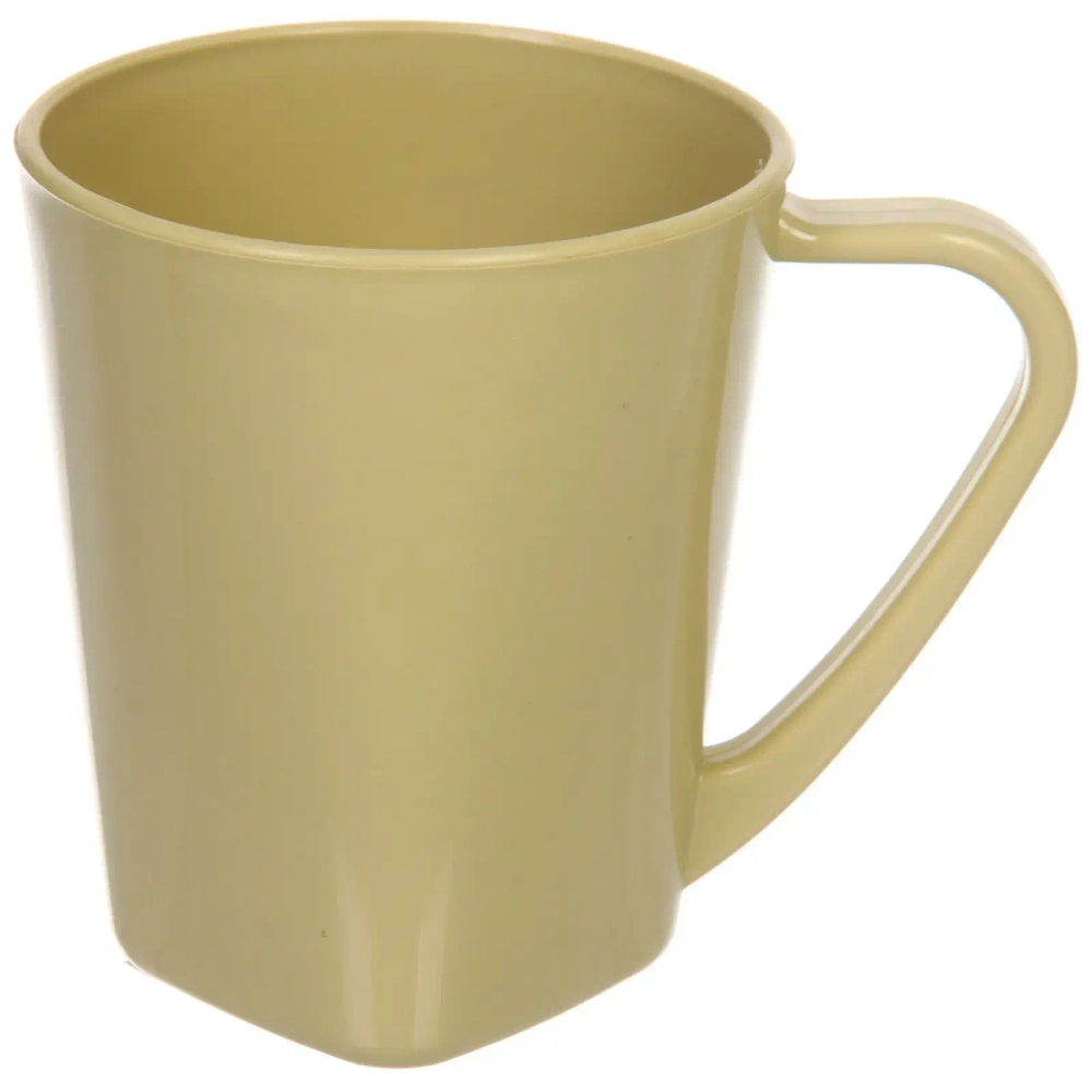 Кружка пластиковая 350мл «SEGRETO» 9*11см оливковая