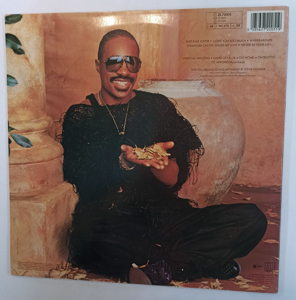 Stevie Wonder In Square Circle (EU 1985)