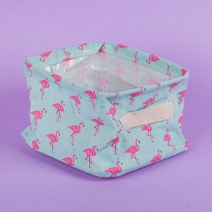 Корзина Flamingo Mint текстил.