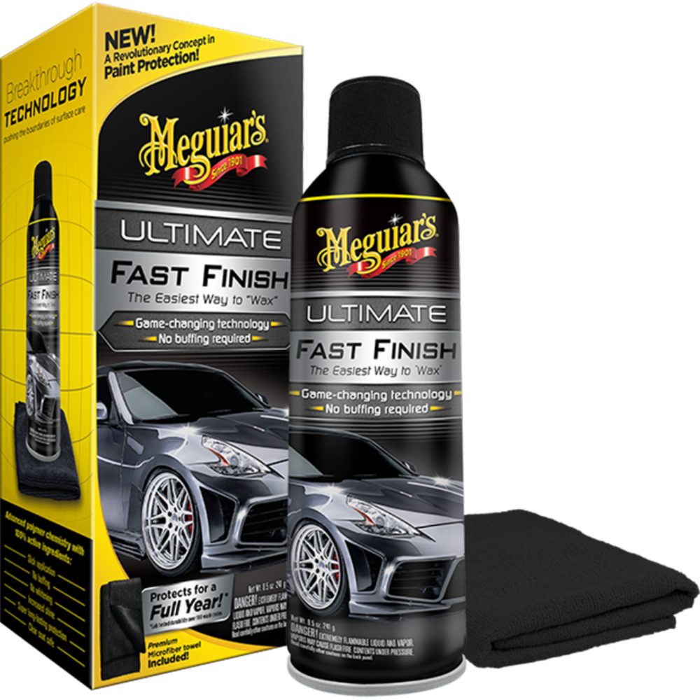 Meguiar's Воск Ultimate Fast Finish (аэрозоль) 241 г + салфетка