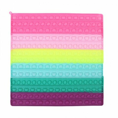 Игрушка антистресс Pop it Квадрат 30x30, силикон, 012675