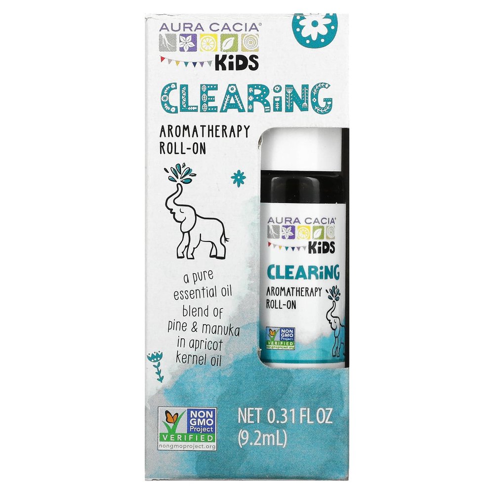 Aura Cacia, Kids, шариковые шариковые таблетки для очищения, для детей, 9,2 мл (0,31 жидк. унц.)