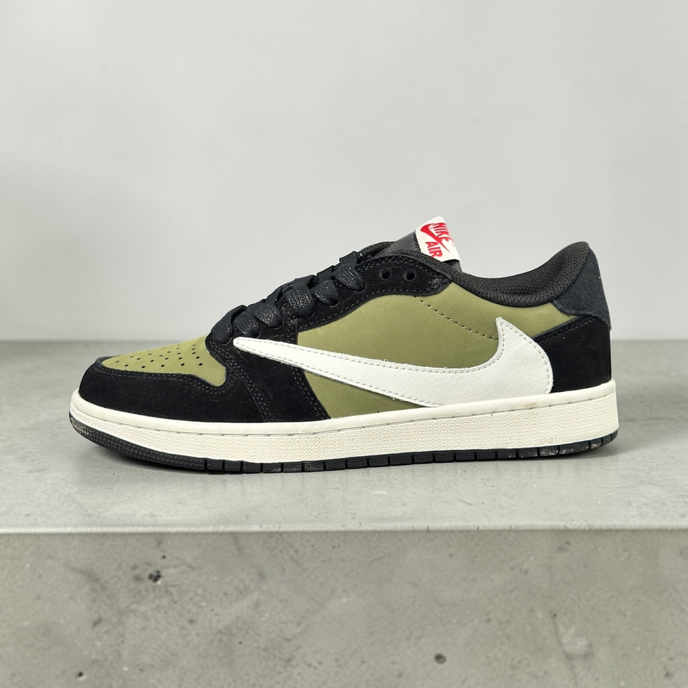 Nike Air Jordan 1 Low  x Travis Scott Medium Olive