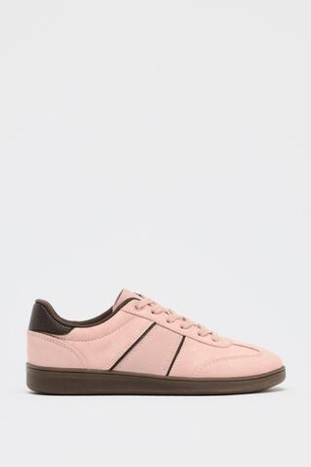 ZARA КРОССОВКИ, РОЗОВЫЙ