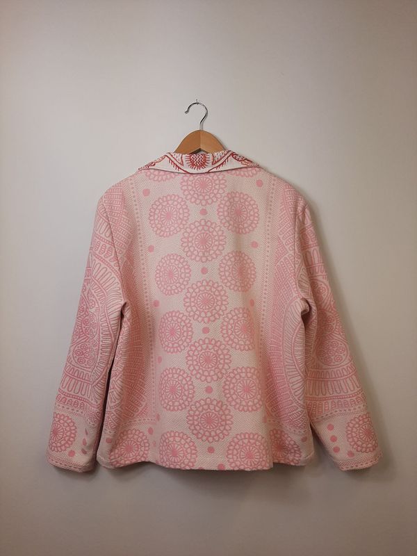 Куртка с Голубым Подкладом / Pink And Sky Blue Jacket розовая - фото 11