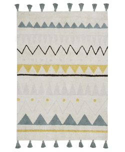 Ковер Lorena Canals Ацтекский Azteca Natural винтажный голубой 120х160 см