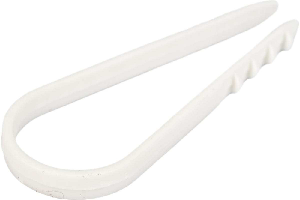 Дюбель-хомут ДХК для круглого кабеля 19-25мм нейлон белый (100шт) КВТ Fortisflex