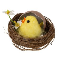 GAEM Набор из 2-х изделий декоративных "Гнездо пасхальное" (7*4,5), L15 W8 H7,5 см