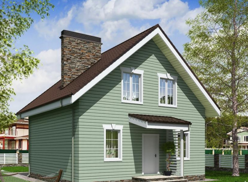 Проект Дома 91 кв. м К-140