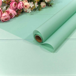 Пленка В рулоне 10 м х 58 см однотонная (Голубой)