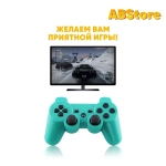 Геймпад Джойстик для PlayStation 3 беспроводной / для PS3, зелёный