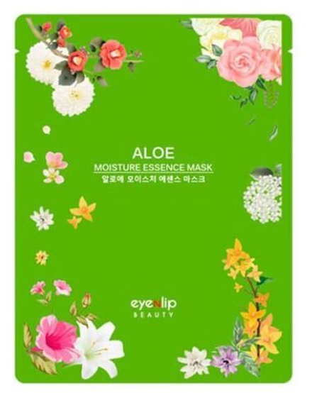 Маска тканевая с экстрактом алоэ вера Eyenlip Aloe Moisture Essence Mask, 25 мл