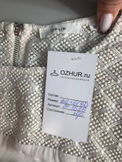 Блузка Opus лаконичная, маркировка 36 eur, на 42 размер