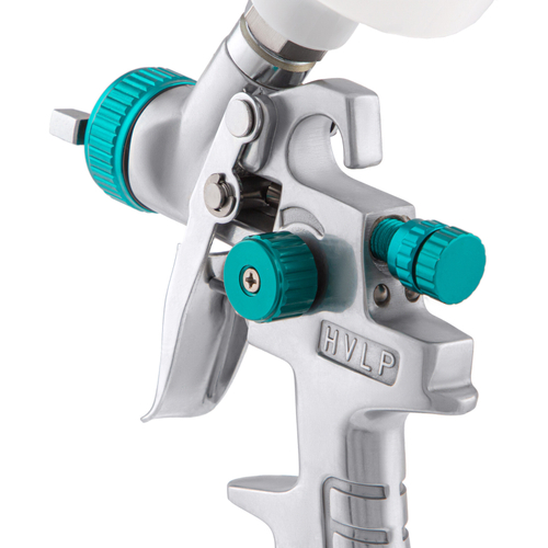 Краскораспылитель AG 810 HVLP, гравитационный, сопло 0,8 мм и 1 мм// Stels