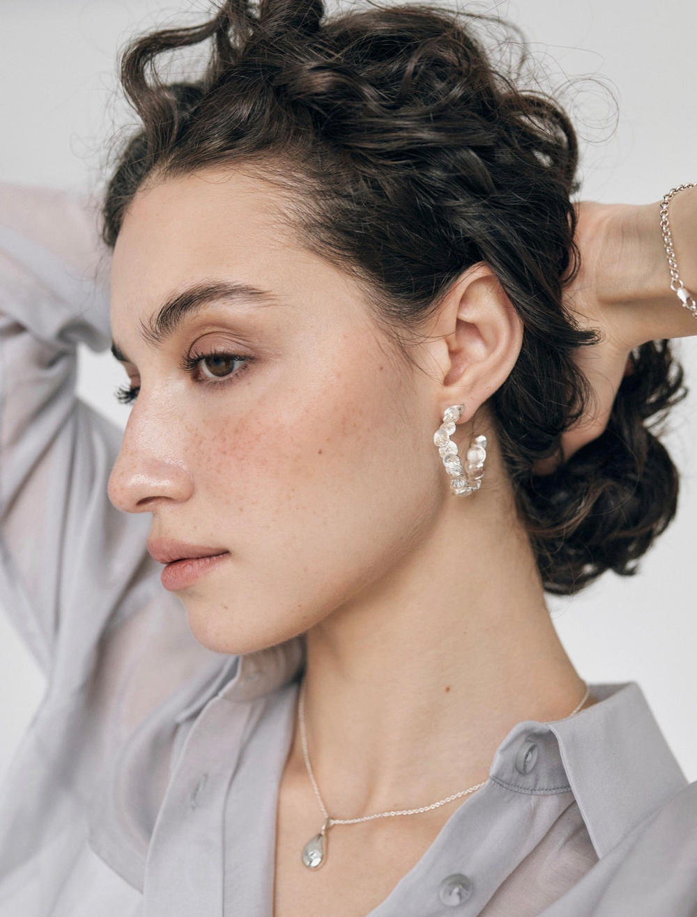 серьги flambé конго