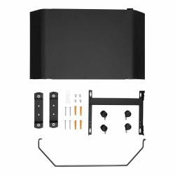 Конвектор электрический Denzel XCE-1500B, 230 В, 1500 Вт, черный, сушилка, колеса, Х-элемент, 98128